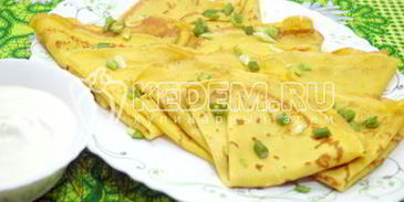 блины солнечные