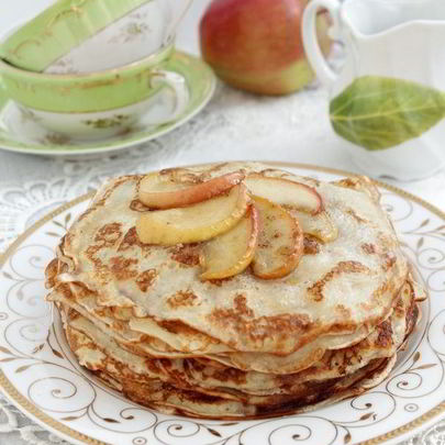 Блины яблочные