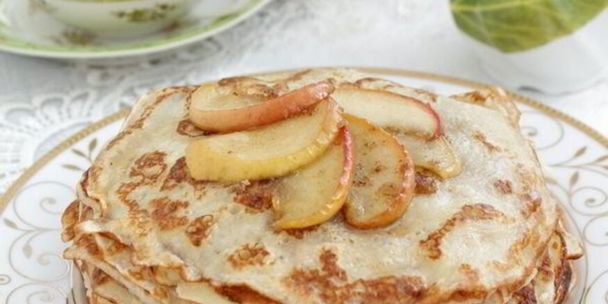 Рецепт блинов яблочных