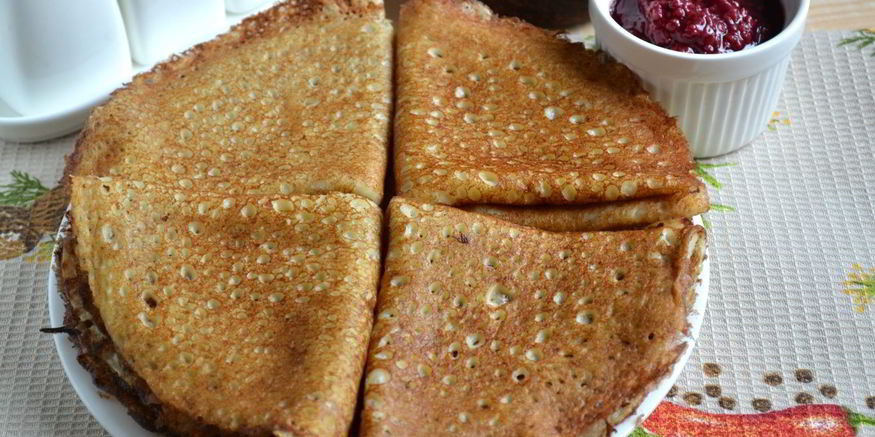 Рецепт быстрых дрожжевых блинов