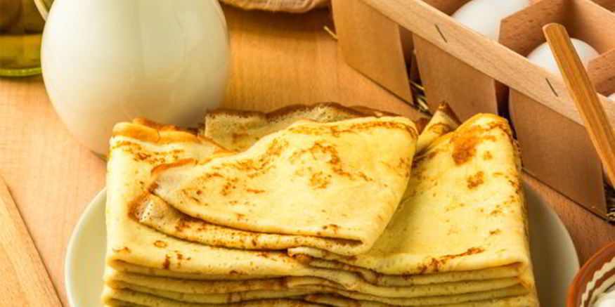 Рецепт классических блинов на молоке