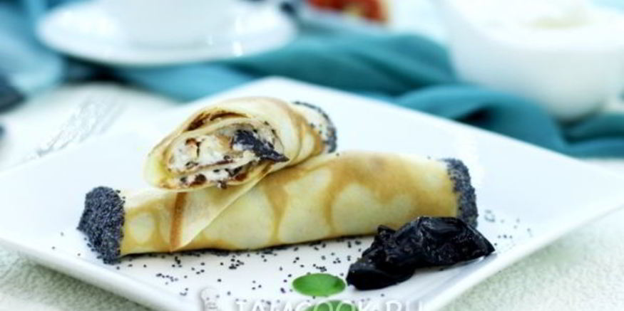 Рецепт налистников на молоке