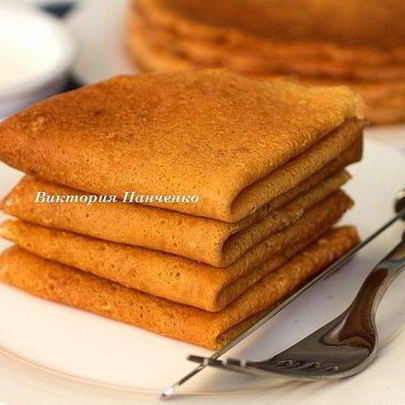 Нутовые блины с луковым припеком