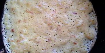 нутовые блины с луковым припеком