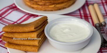 нутовые блины с луковым припеком