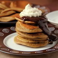 Рецепт Панкейков на кофейном молоке с корицей