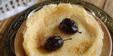 постные блины на минералке