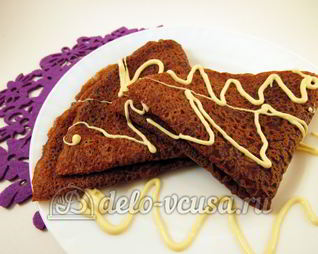 Шоколадные блинчики