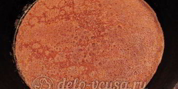 шоколадные блинчики