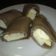 Рецепт Шоколадных блинов с фруктами