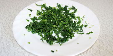 сырные блинчики с петрушкой