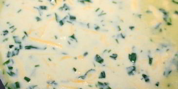 сырные блинчики с петрушкой