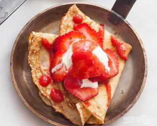 Тоненькие блинчики