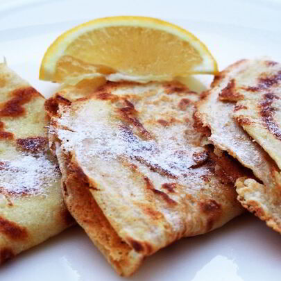 Тоненькие блины на молоке