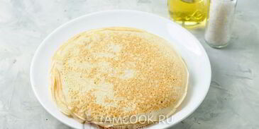 тонкие блины с дырочками на ряженке