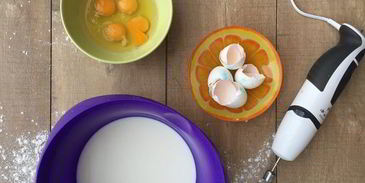 цветные блинчики