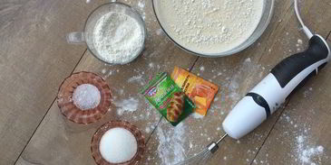 цветные блинчики