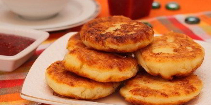 Рецепт творожно-яблочных блины с корицей