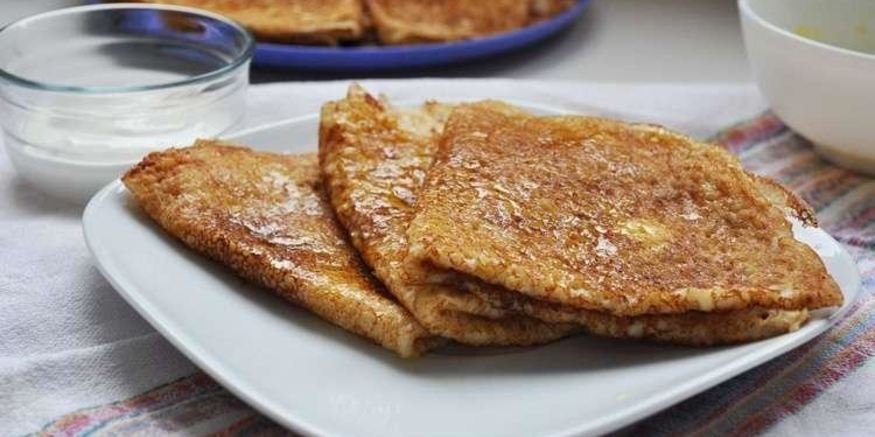 Рецепт заварных блинов на кефире