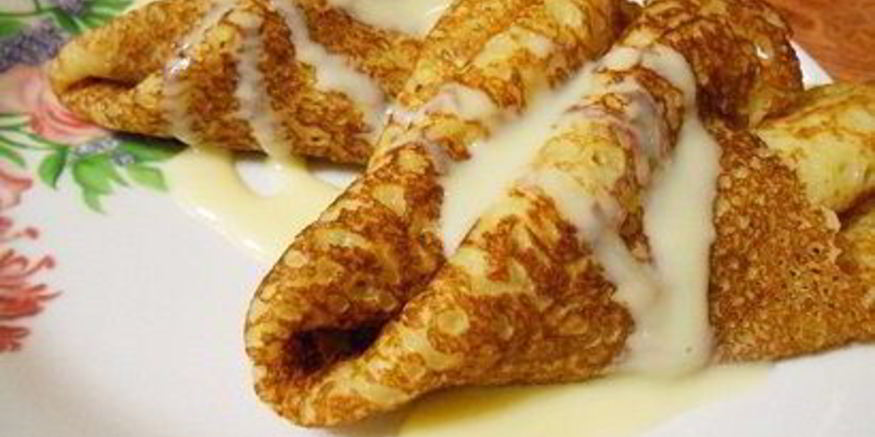 Рецепт заварных блинов