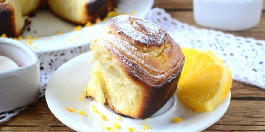 Рецепт апельсиновых булочек