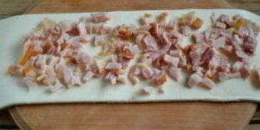 булочки из слоеного бездрожжевого теста