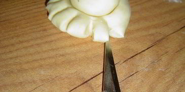 булочки хризантемы