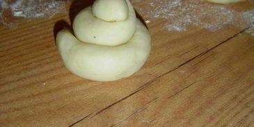 булочки хризантемы