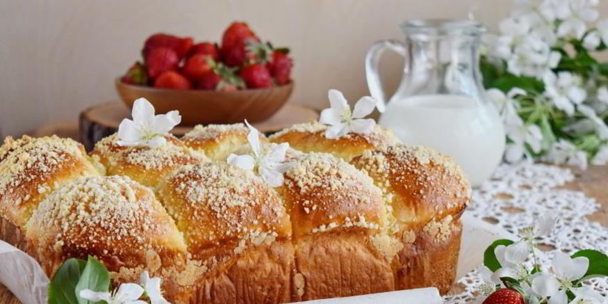 Рецепт булочек с посыпкой