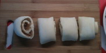 булочки с яблоками и корицей