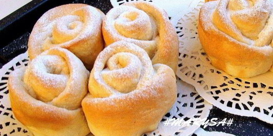 Рецепт булочек ванильных на топленом молоке