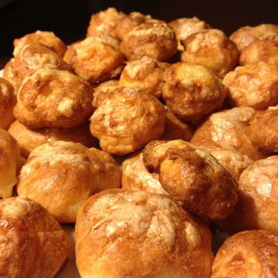 Гужеры — булочки из заварного теста с сыром