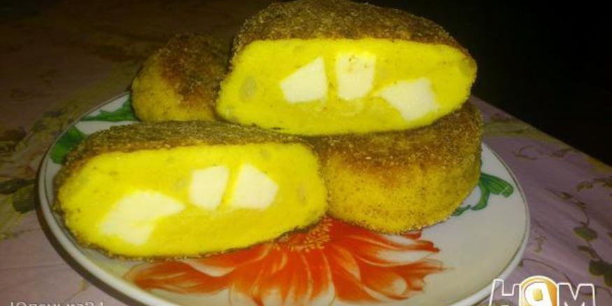 Рецепт картофельных булочек с плавленным сыром