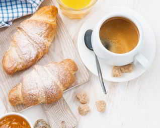 Круассаны со сгущенкой