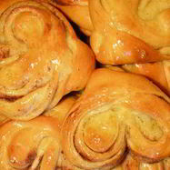 Рецепт Медовых плюшек с корицей и сахаром