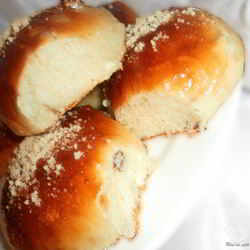 Булочки с изюмом