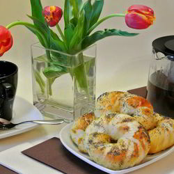 Булочки с маком