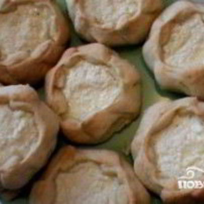 Ватрушки без дрожжей