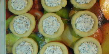 ватрушки с творогом и шоколадом