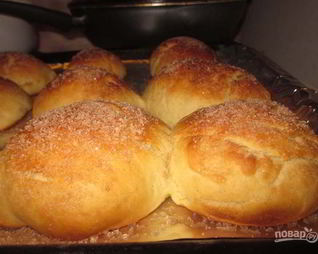 Вкусные булочки из дрожжевого теста