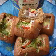 Рецепт Закусочных булочек с тунцом