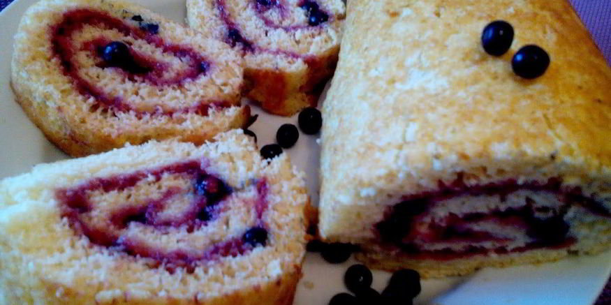 Рецепт быстрых рулетов к чаю