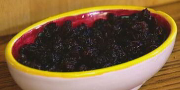 австрийский чизкейк с миндалем и изюмом