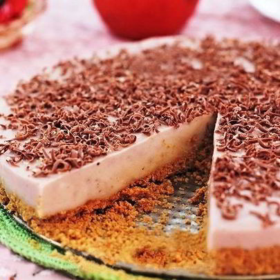 Банановый чизкейк с маскарпоне