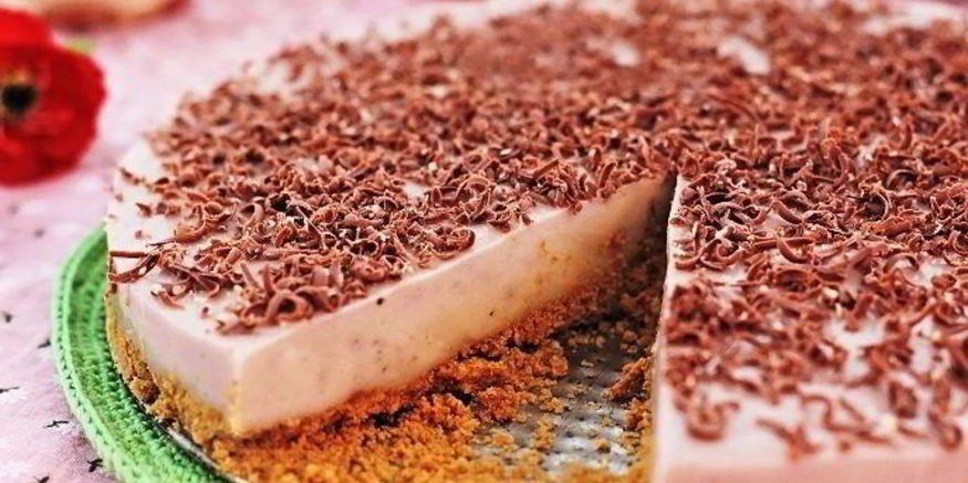 Рецепт бананового чизкейка с маскарпоне