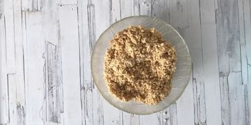 чизкейк без выпечки с творогом и печеньем