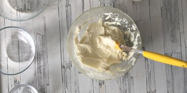 чизкейк без выпечки с творогом и печеньем