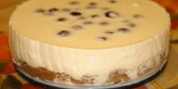 чизкейк из творога без выпечки с желатином