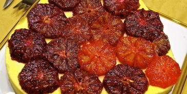 чизкейк на рикотте с апельсинами