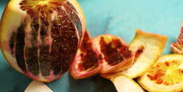 чизкейк на рикотте с апельсинами